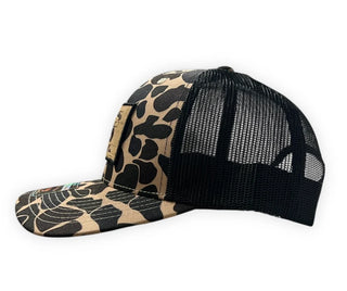 Old School Camo Trucker Hat | Pimp Shrimp Clothing Co