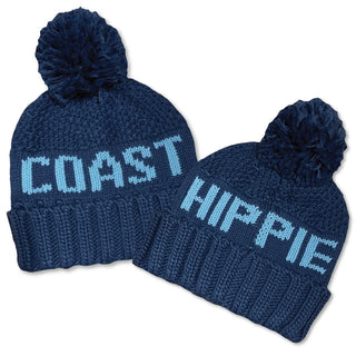 Coastal Chill Pom Beanie | Navy