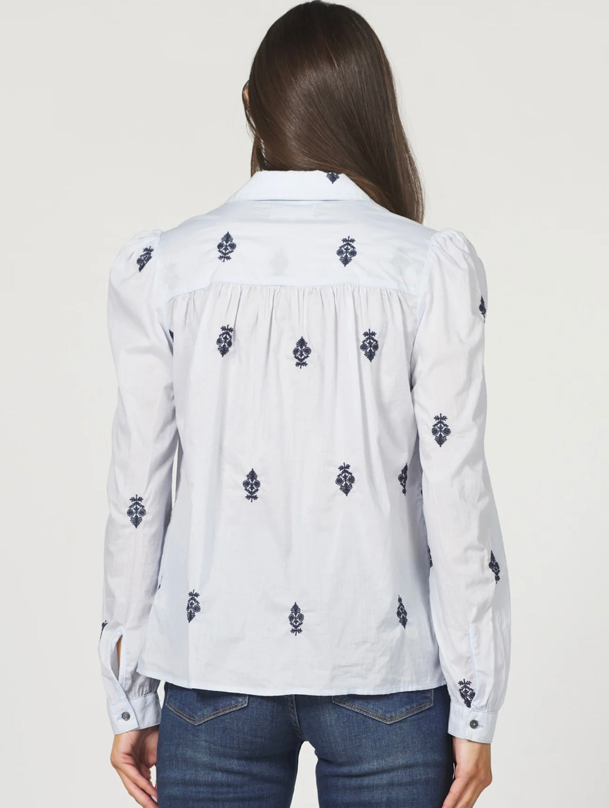 Milky Blue Nasrin Top