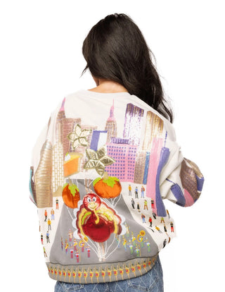 Queen of Sparkles Multi Thanksgiving Day Parade Sweatshirt