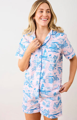 Print Fresh Mermaid Toile Printfresh PJ Set