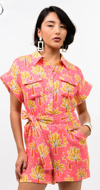 Ivy Jane Palm Tree Romper