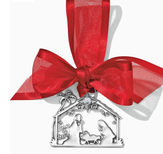 Christmas Manger Ornament