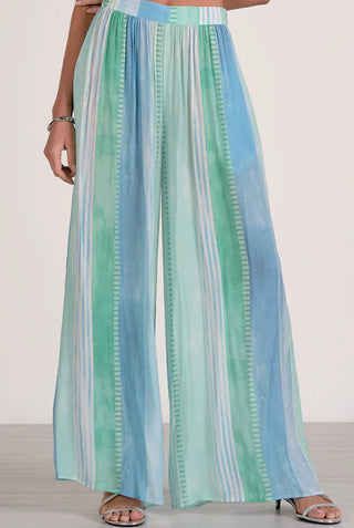 Elan Wide Leg Blue Strovia Pants