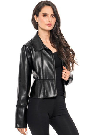 Vegan Leather Jacket