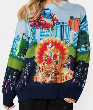 Queen of Sparkles Thanksgiving Day Parade Sweater