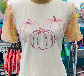 3 Pumpkins Princess Top Cream