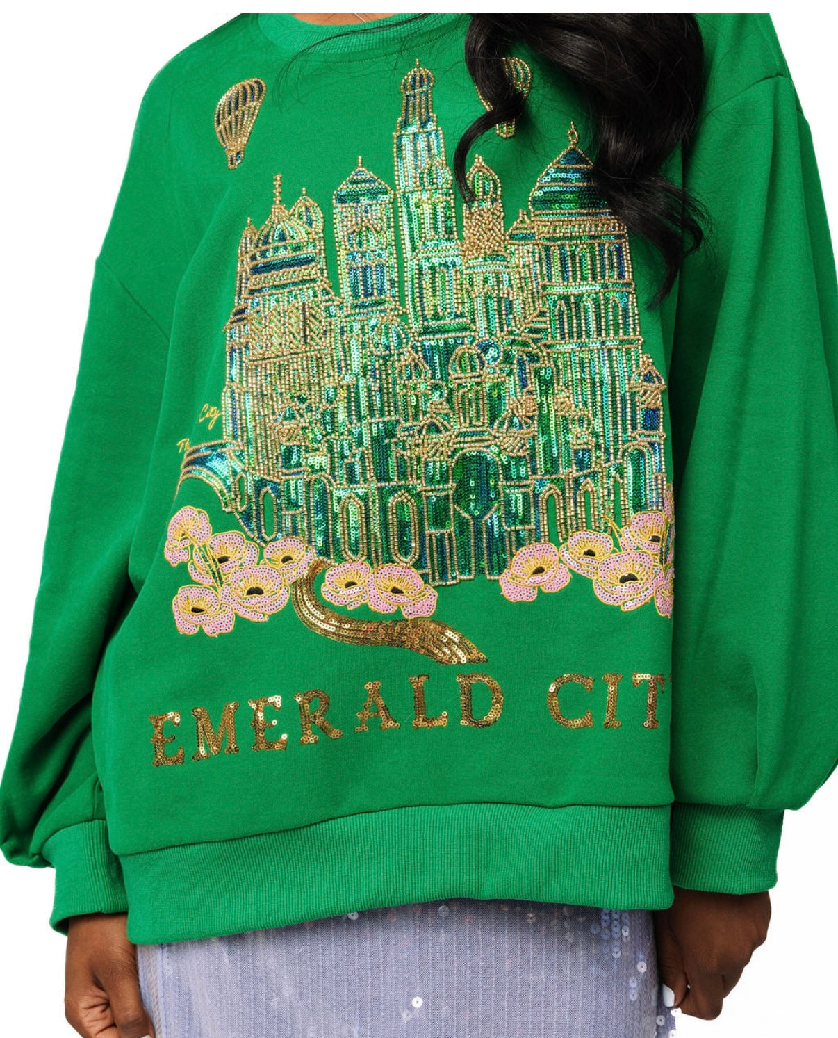 Queen of Sparkles Emerald City Sweatshirt