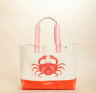 Beach Tote Red Crab