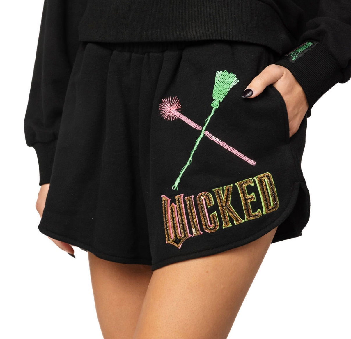 Queen of Sparkles Wicked Shorts