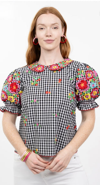 Ivy Jane Gingham Garden Top