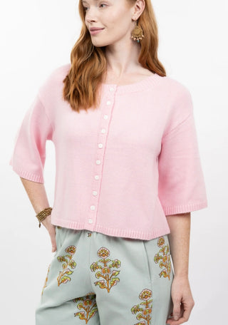 Ivy Jane Pink Cardigan Sweater