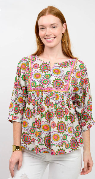 Ivy Jane Abundant Colors Top