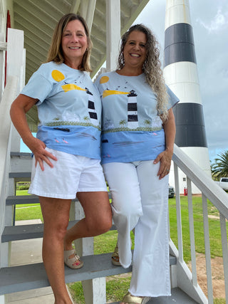 Queen of Sparkles Lighthouse Custom Tee