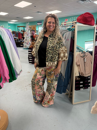 Leopard Garden Party Pants