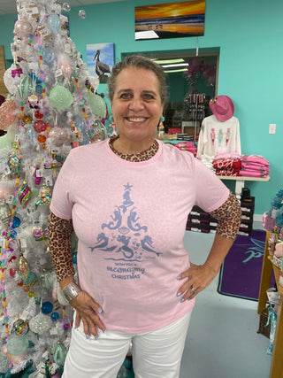 Salty Mermaid Christmas Tee of the month