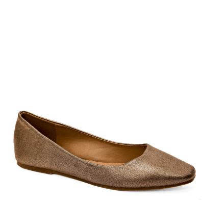 Over it Bronze Ballet Flat