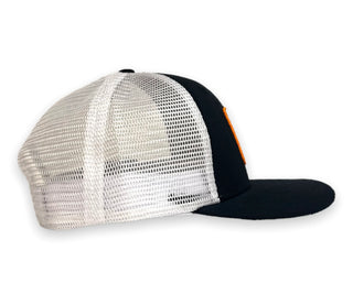 Navy Trucker Hat | Pimp Shrimp Clothing Co