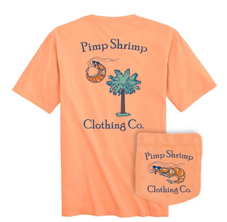 Crescent Moon Short Sleeve Tequila Sunrise | Pimp Shrimp Clothing Co