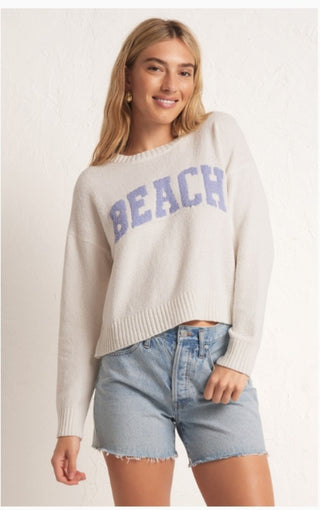 Beach Sweater Violet Haze