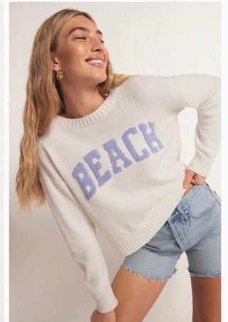 Beach Sweater Violet Haze