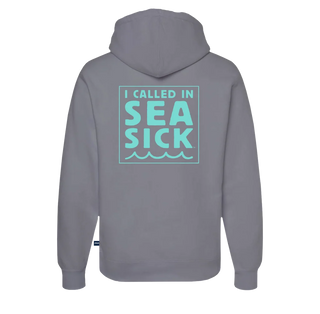 Seasick Harbor Hoodie Granite by: Coast Hippie