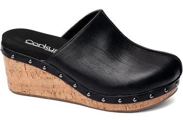 Corkys Marley Black Wedge